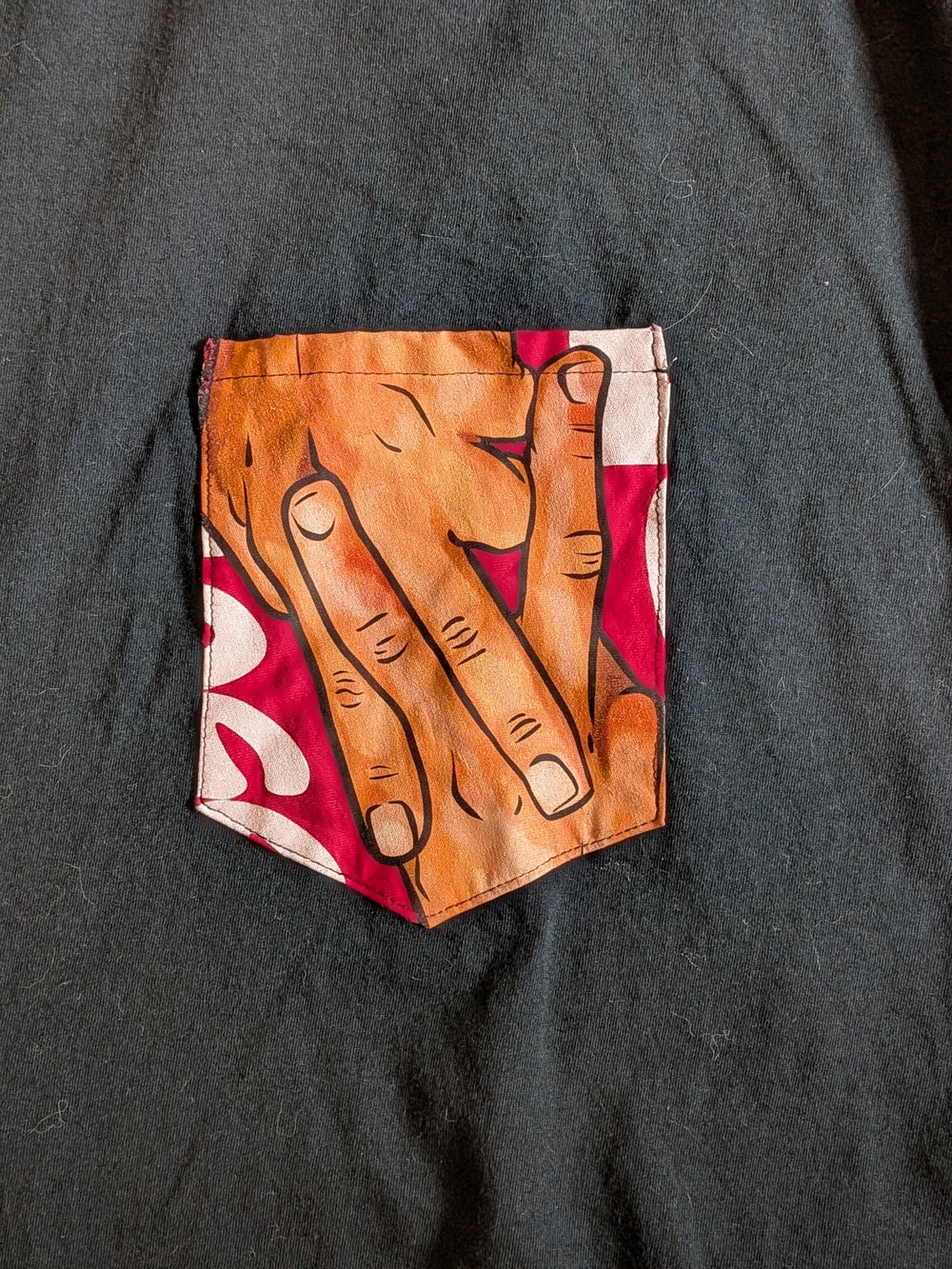 AEW The Acclaimed Scissor Me Wrestling Pocket T-Shirt 3XL